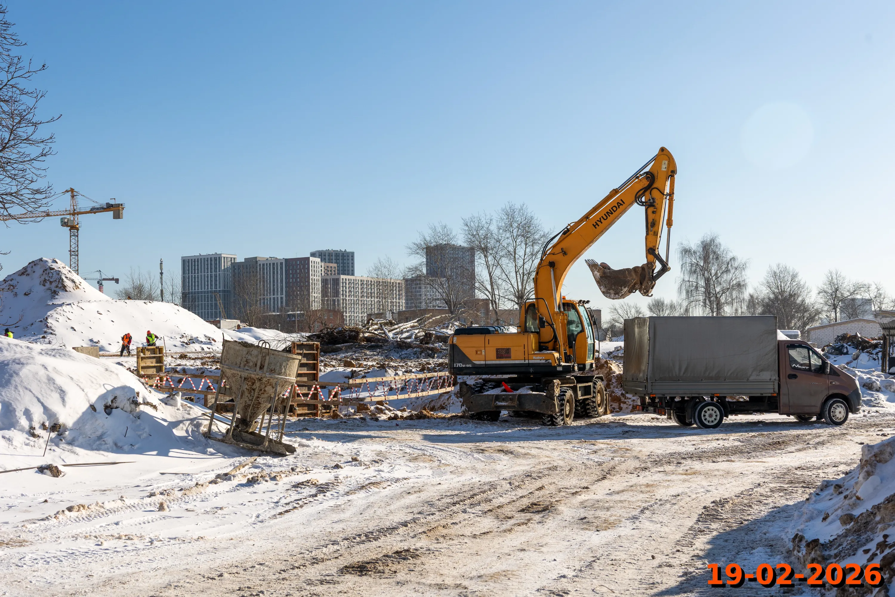 «Онежский вал» ход строительства