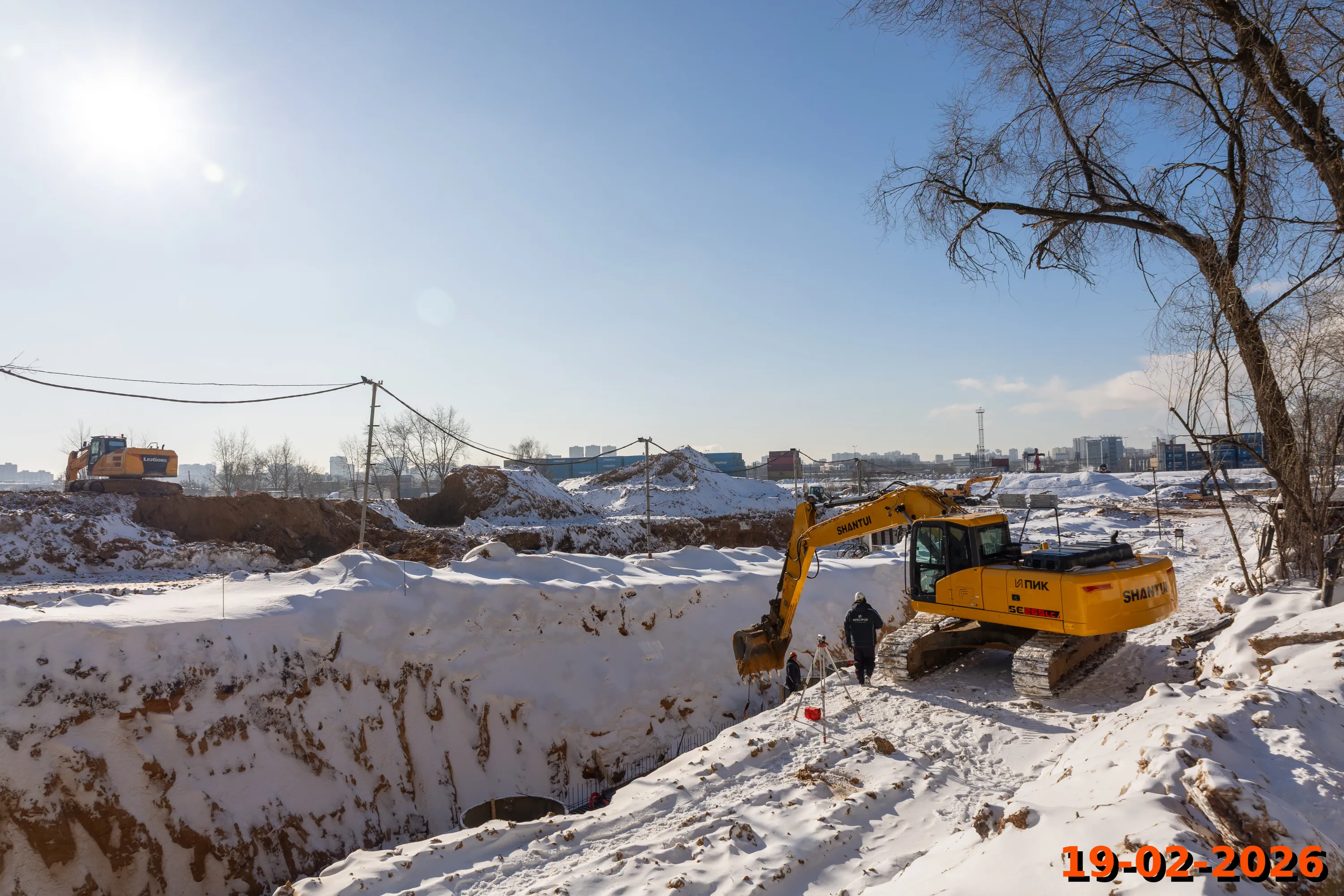 «Онежский вал» ход строительства