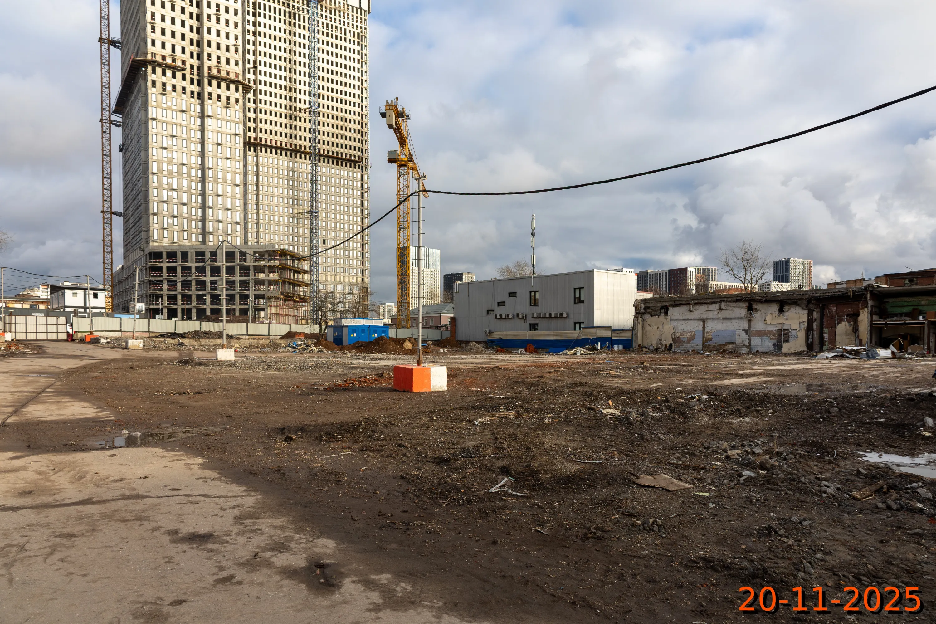 «Онежский вал» ход строительства