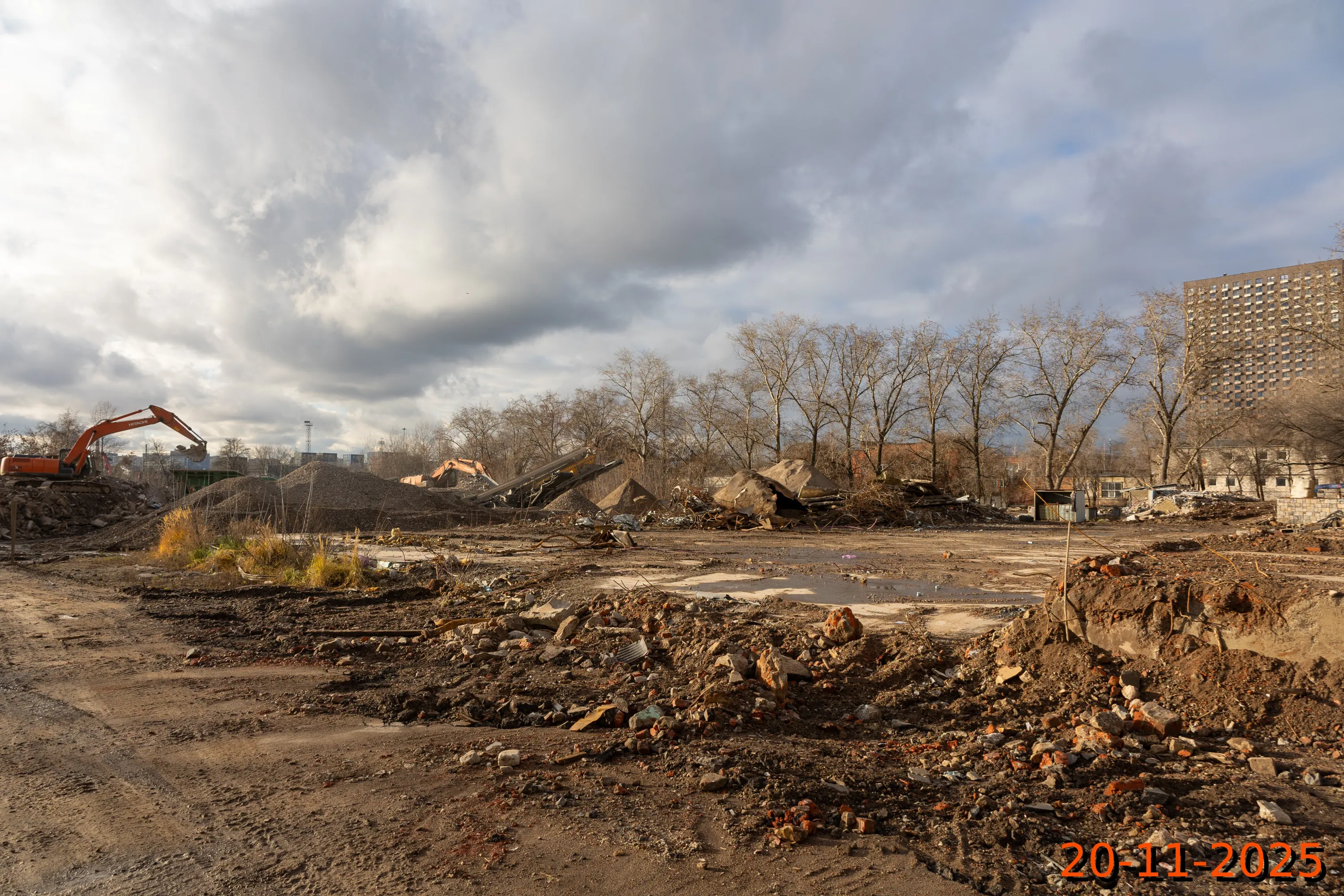 «Онежский вал» ход строительства