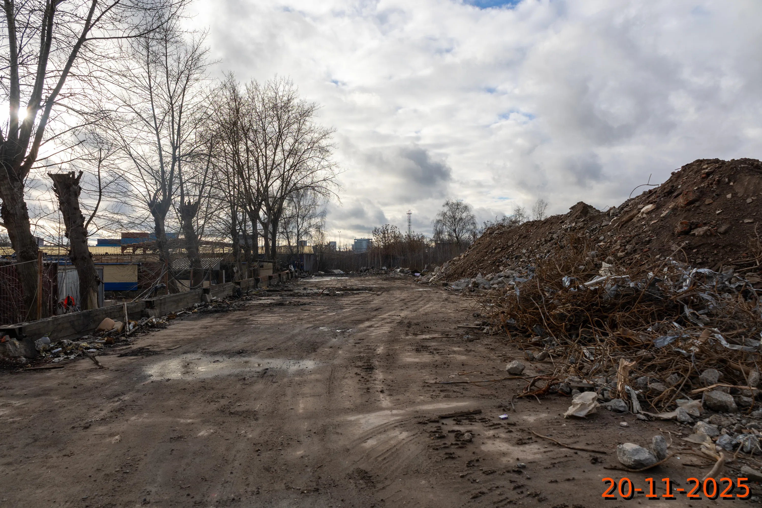 «Онежский вал» ход строительства