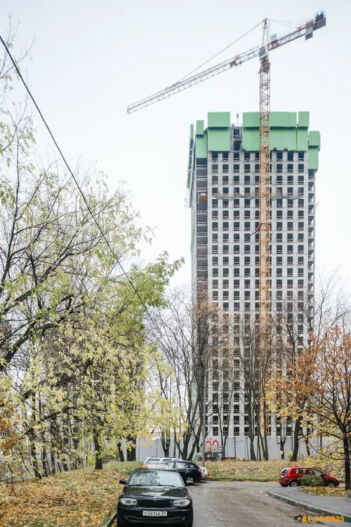 ЖК Среда на Кутузовском ход строительства