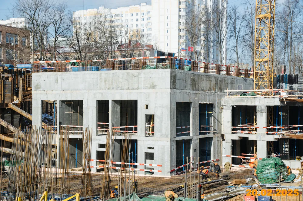 ЖК Среда на Кутузовском ход строительства