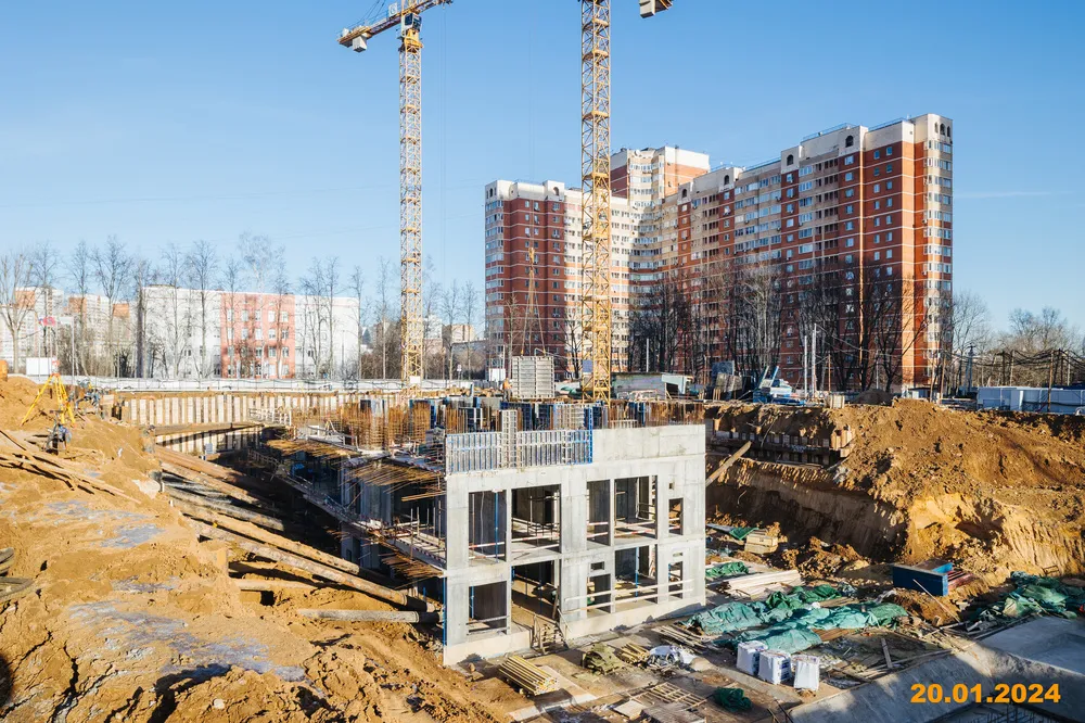 ЖК Среда на Кутузовском ход строительства