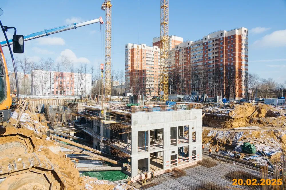 ЖК Среда на Кутузовском ход строительства