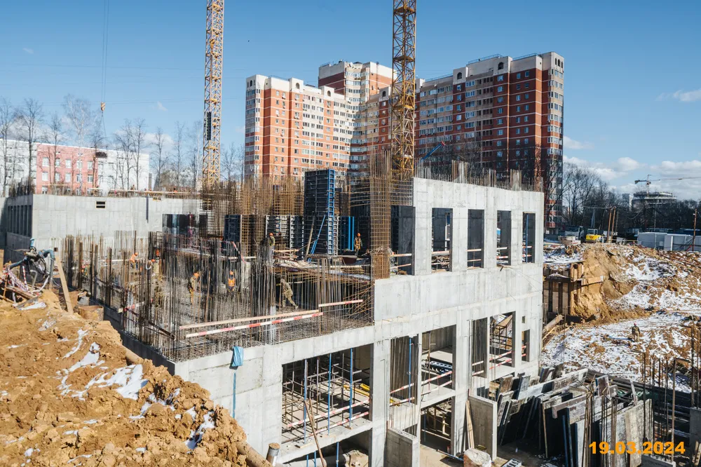 ЖК Среда на Кутузовском ход строительства