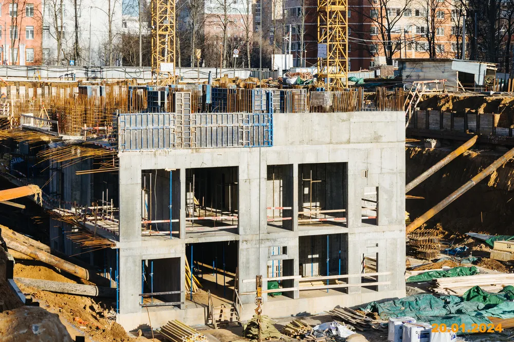 ЖК Среда на Кутузовском ход строительства