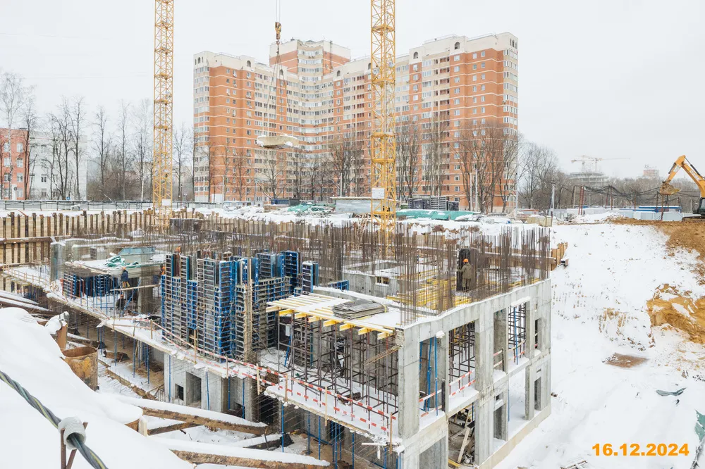 ЖК Среда на Кутузовском ход строительства