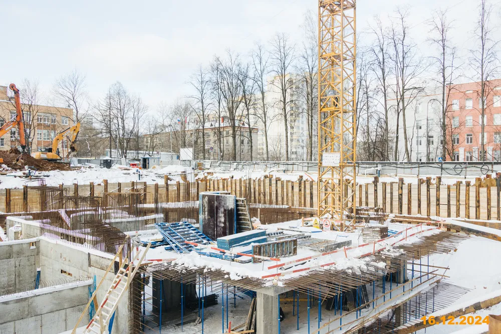 ЖК Среда на Кутузовском ход строительства