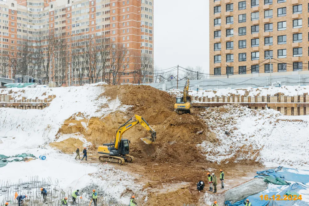 ЖК Среда на Кутузовском ход строительства