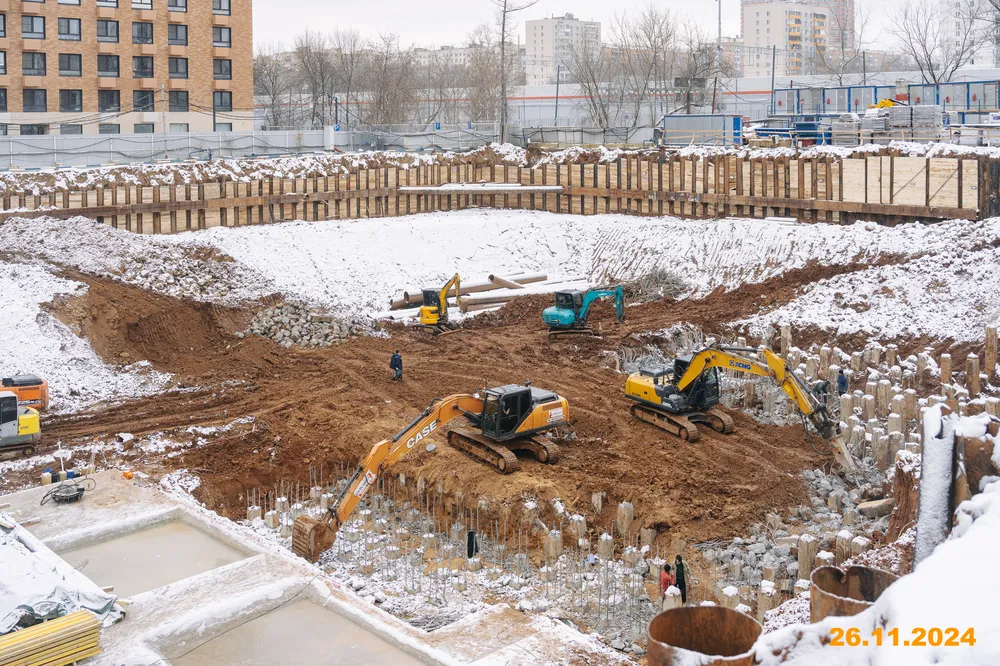 ЖК Среда на Кутузовском ход строительства