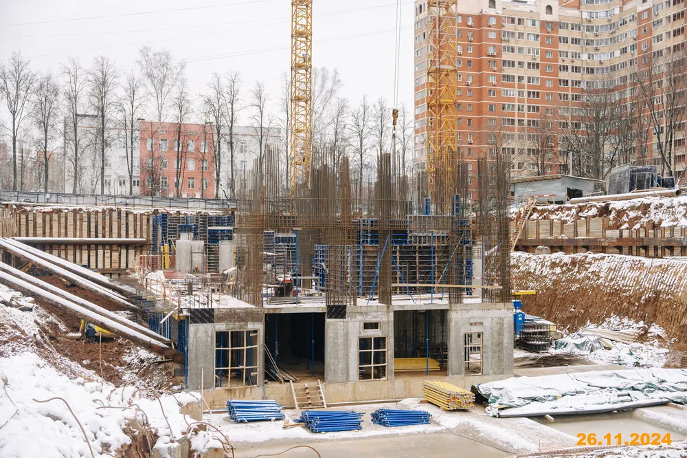 ЖК Среда на Кутузовском ход строительства