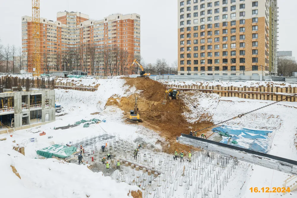 ЖК Среда на Кутузовском ход строительства