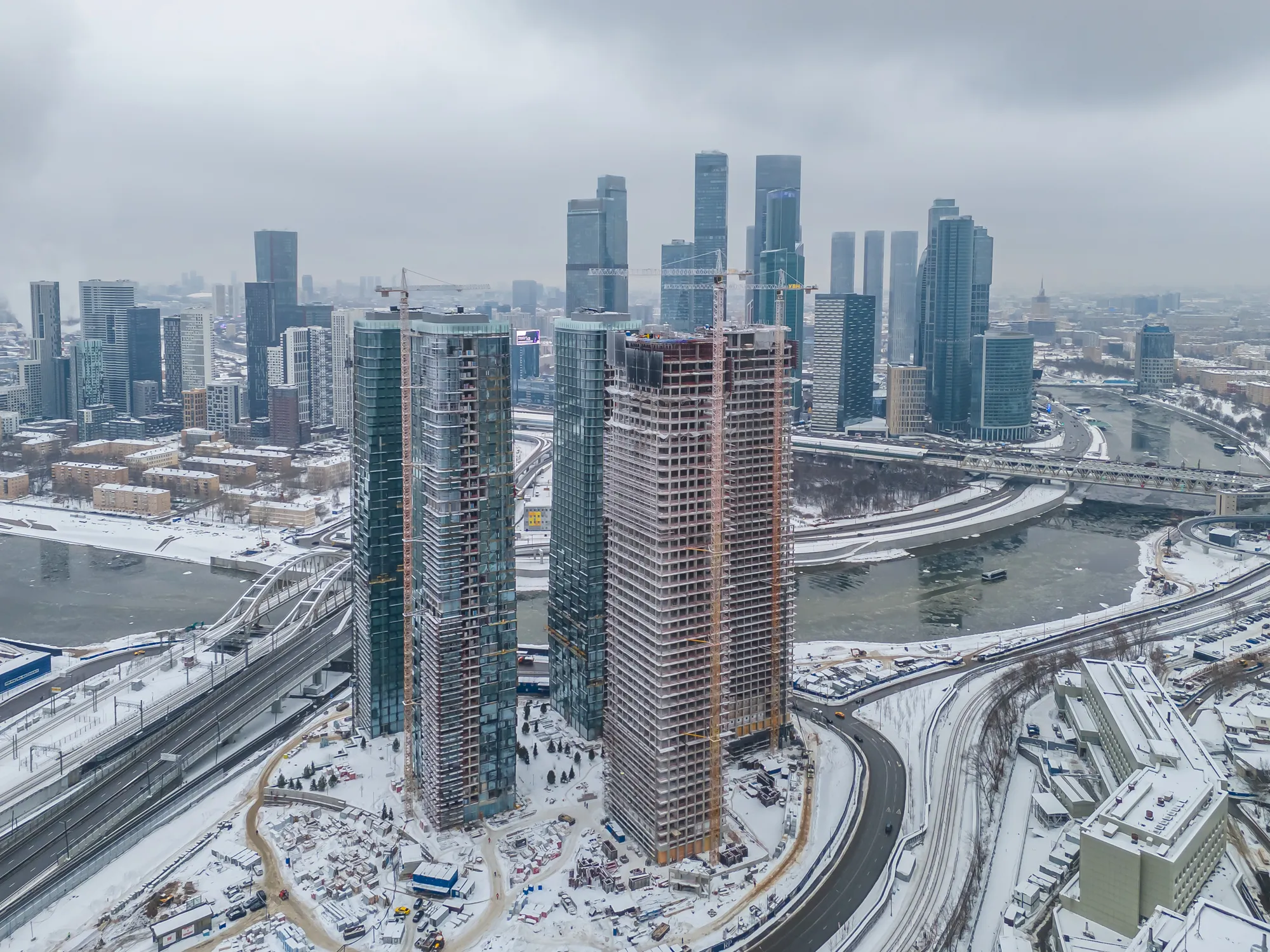 ЖК River Park Кутузовский  (Ривер Парк Кутузовский) ход строительства