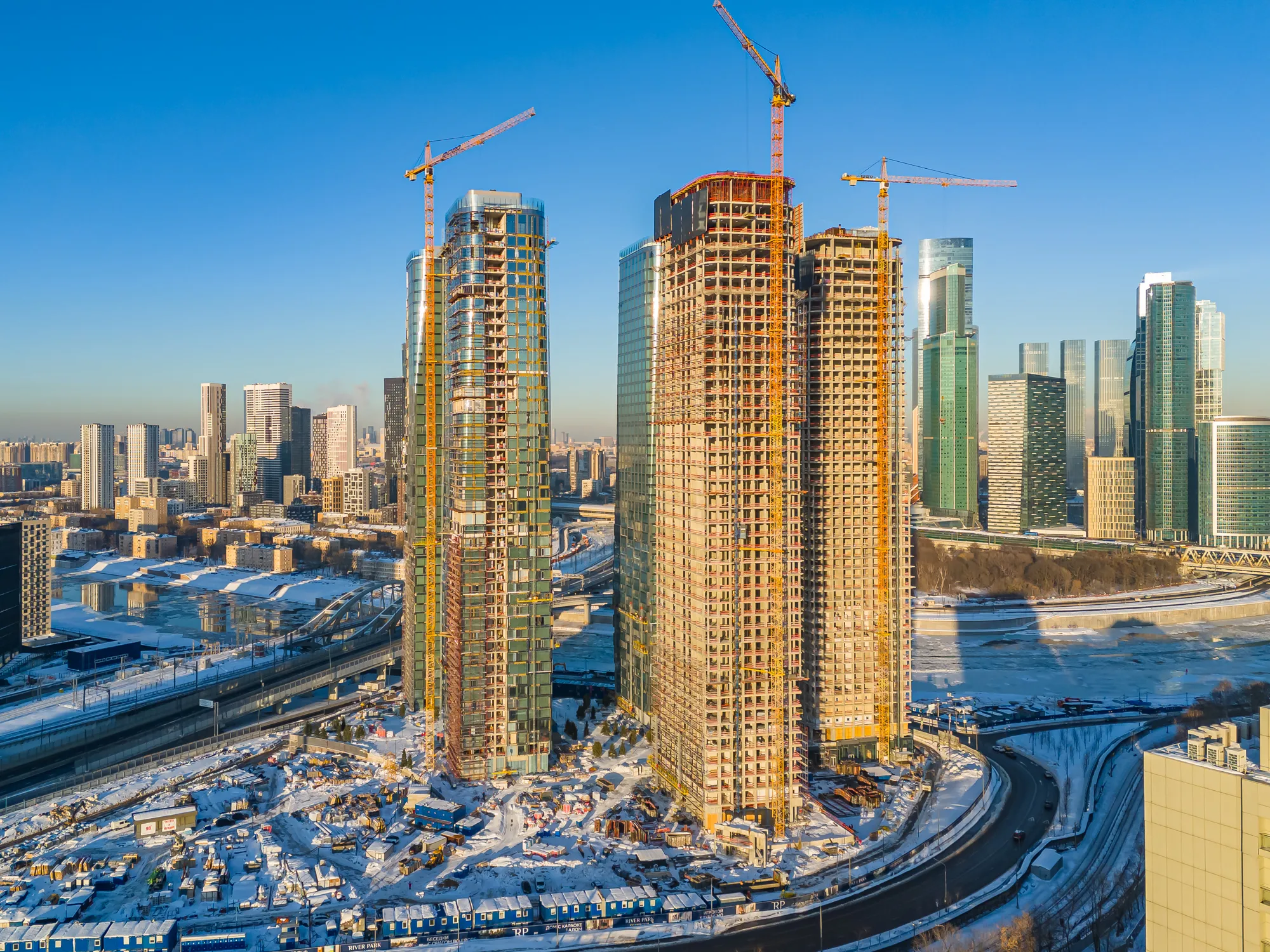 ЖК River Park Кутузовский  (Ривер Парк Кутузовский) ход строительства