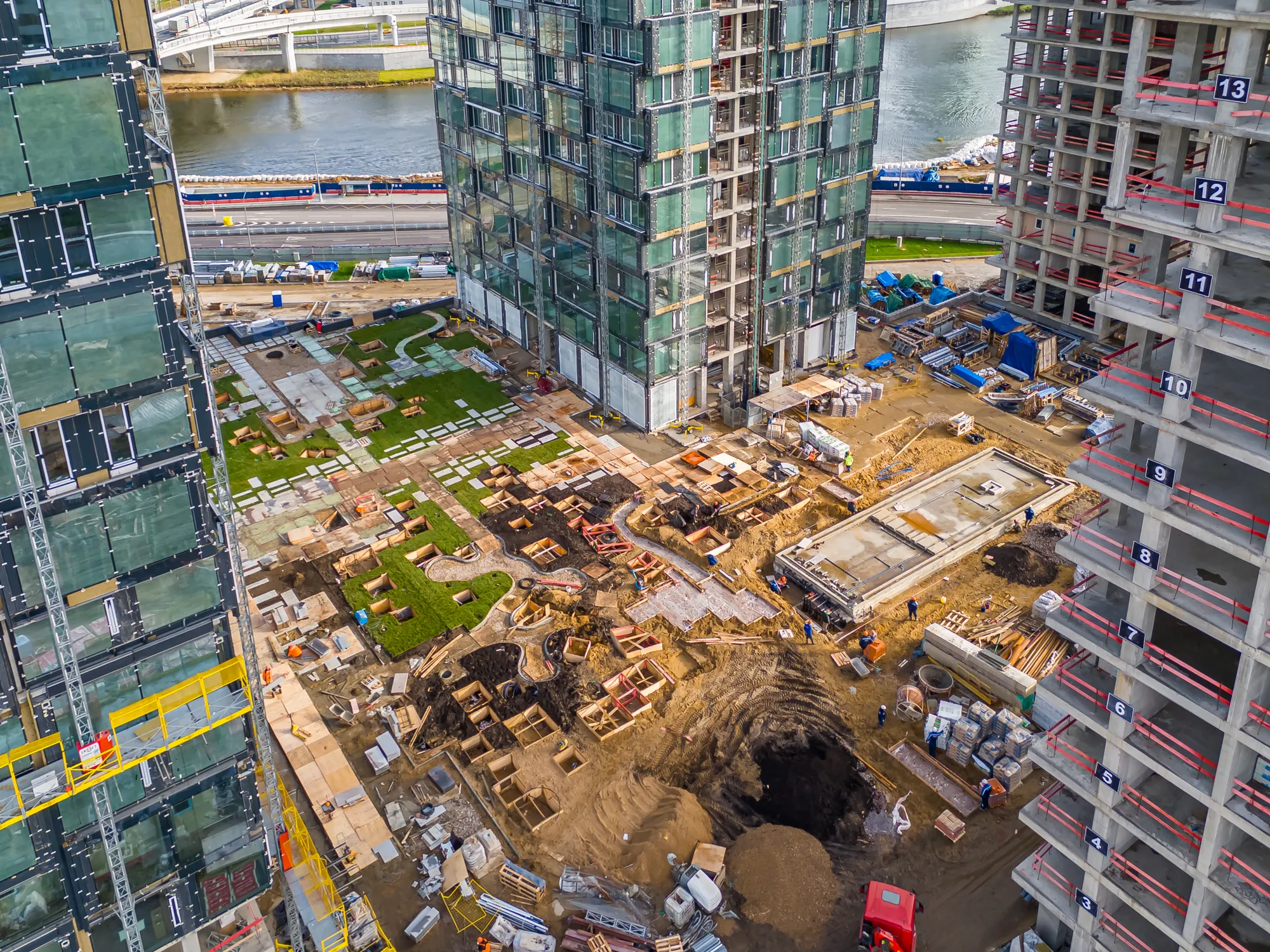ЖК River Park Кутузовский  (Ривер Парк Кутузовский) ход строительства