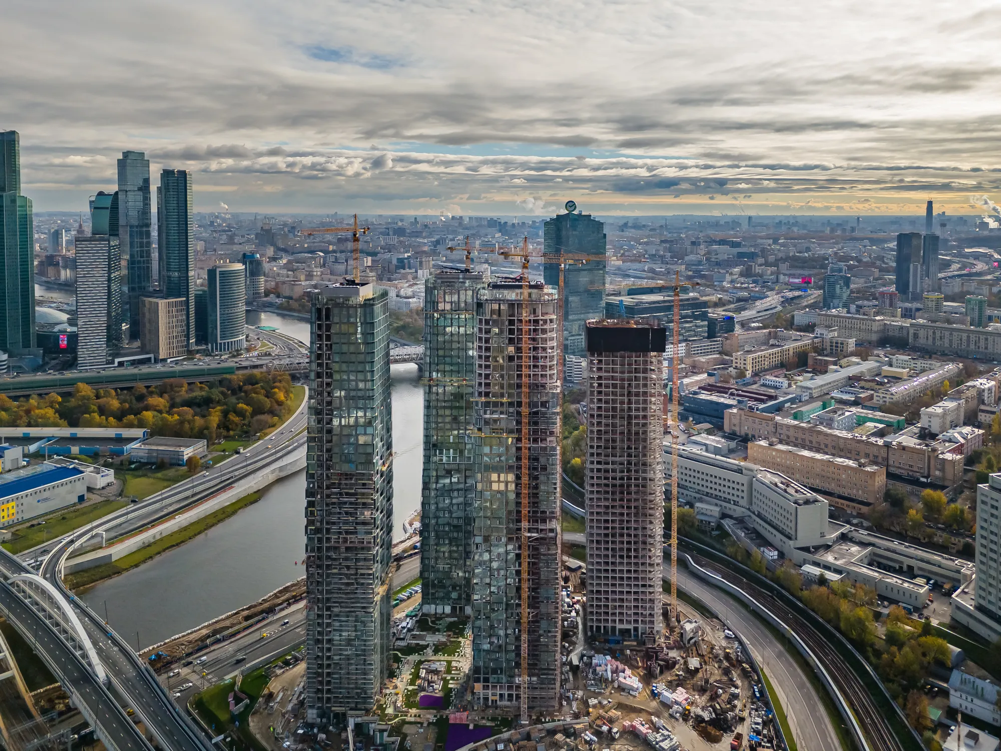 ЖК River Park Кутузовский  (Ривер Парк Кутузовский) ход строительства