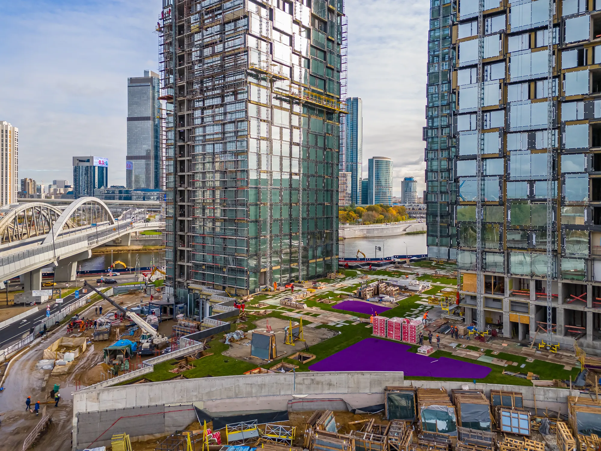ЖК River Park Кутузовский  (Ривер Парк Кутузовский) ход строительства
