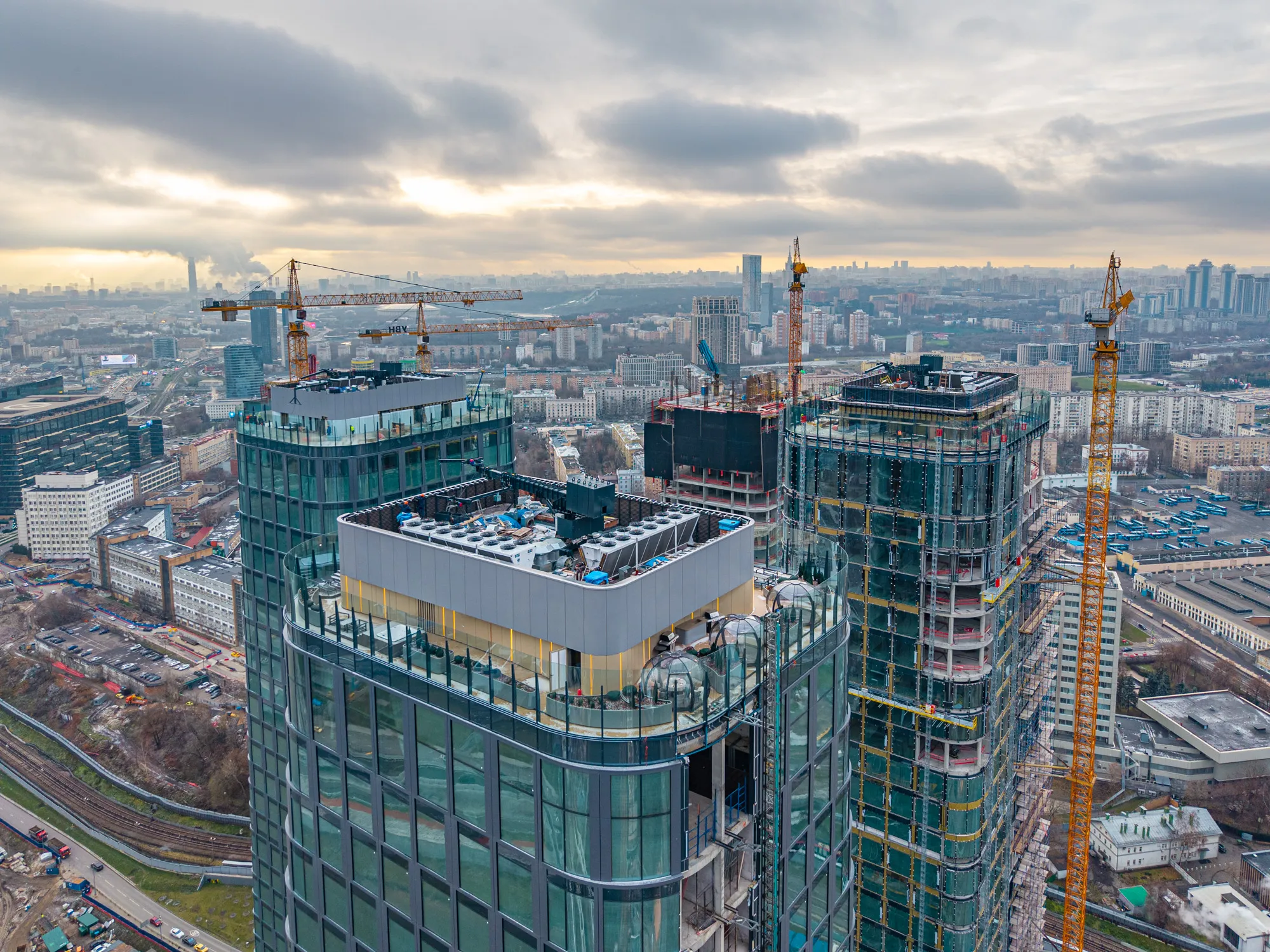 ЖК River Park Кутузовский  (Ривер Парк Кутузовский) ход строительства