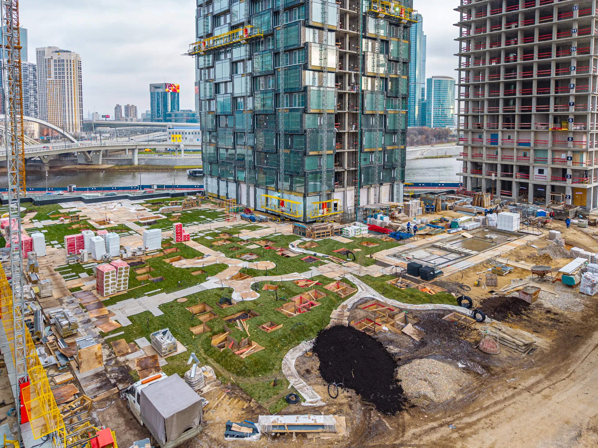 ЖК River Park Кутузовский  (Ривер Парк Кутузовский) ход строительства