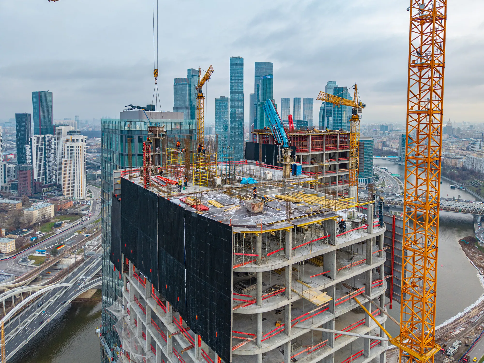 ЖК River Park Кутузовский  (Ривер Парк Кутузовский) ход строительства