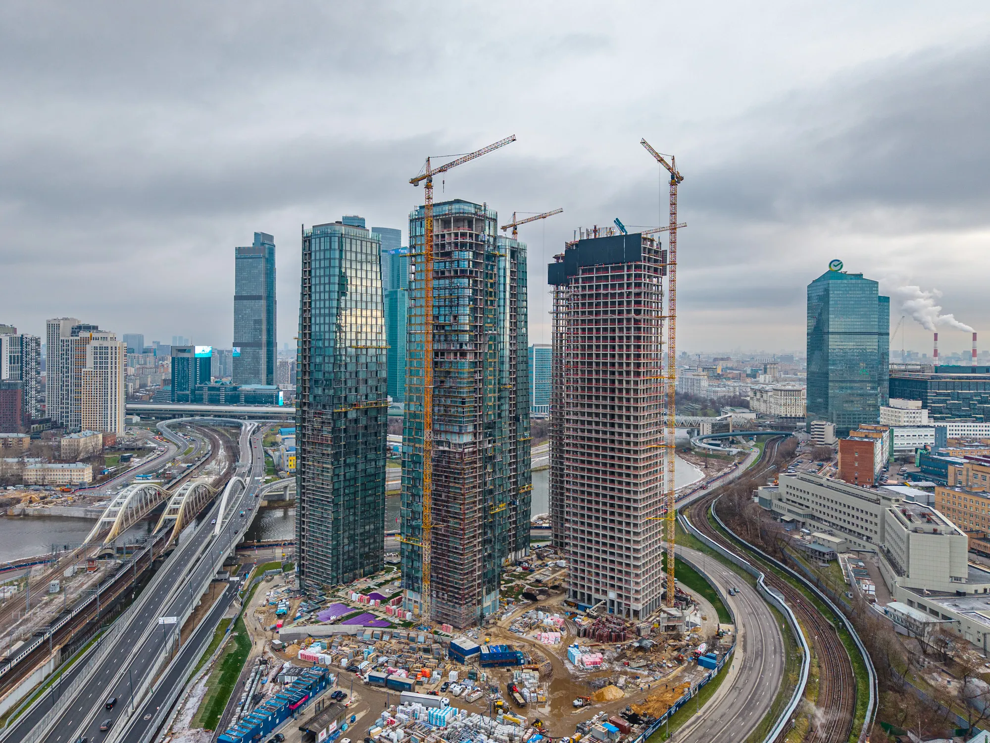 ЖК River Park Кутузовский  (Ривер Парк Кутузовский) ход строительства