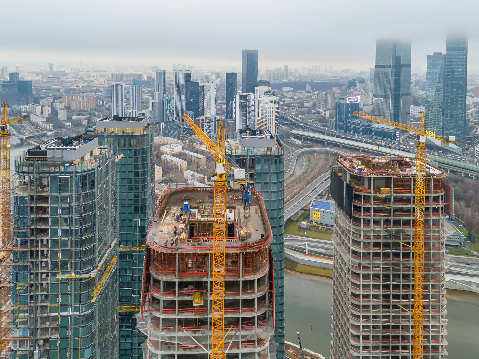 ЖК River Park Кутузовский  (Ривер Парк Кутузовский) ход строительства