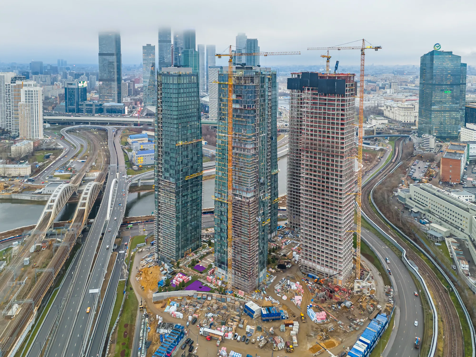 ЖК River Park Кутузовский  (Ривер Парк Кутузовский) ход строительства
