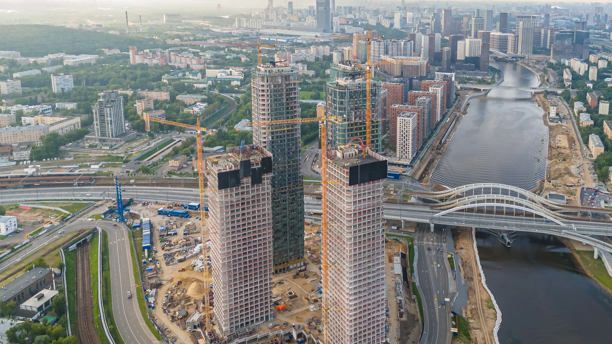 ЖК River Park Кутузовский  (Ривер Парк Кутузовский) ход строительства