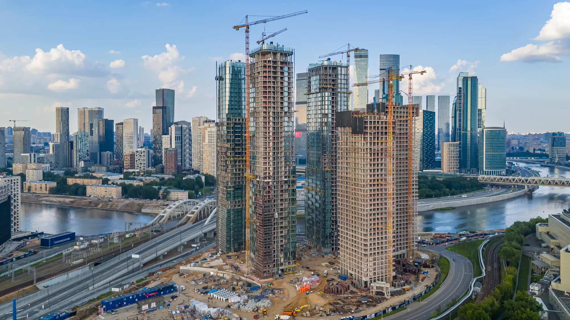 ЖК River Park Кутузовский  (Ривер Парк Кутузовский) ход строительства