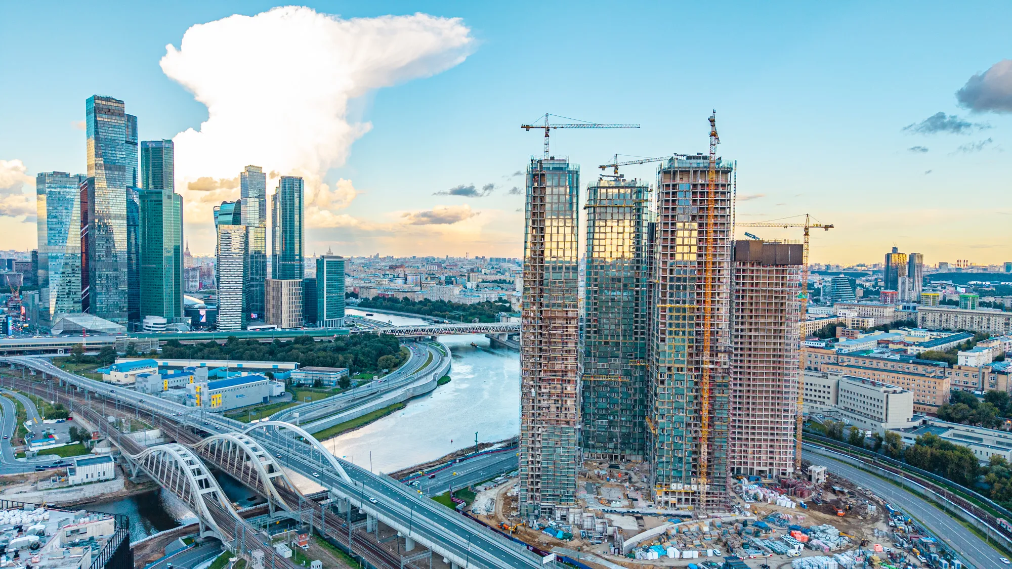 ЖК River Park Кутузовский  (Ривер Парк Кутузовский) ход строительства