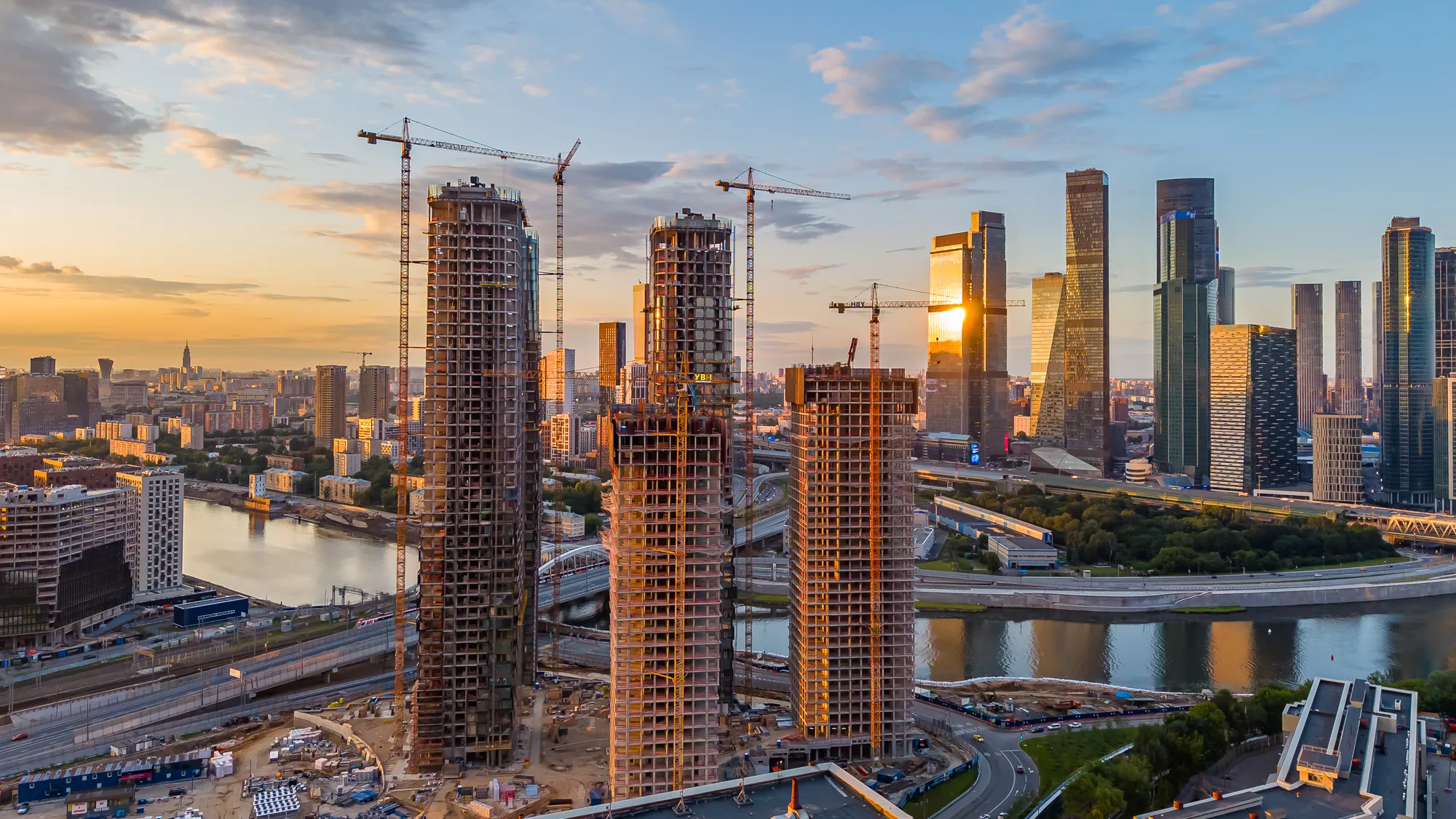 ЖК River Park Кутузовский  (Ривер Парк Кутузовский) ход строительства