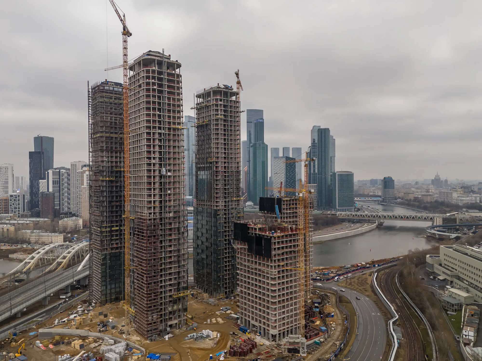 ЖК River Park Кутузовский  (Ривер Парк Кутузовский) ход строительства