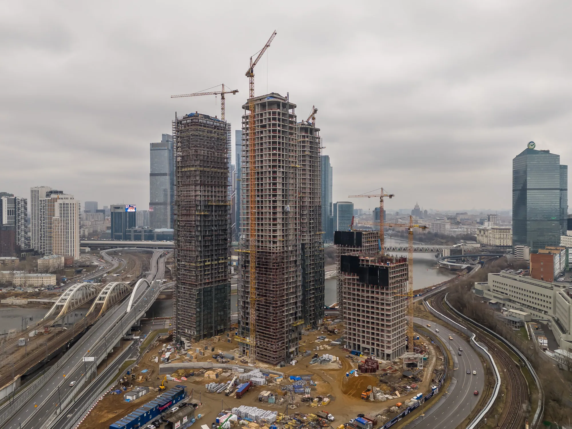 ЖК River Park Кутузовский  (Ривер Парк Кутузовский) ход строительства