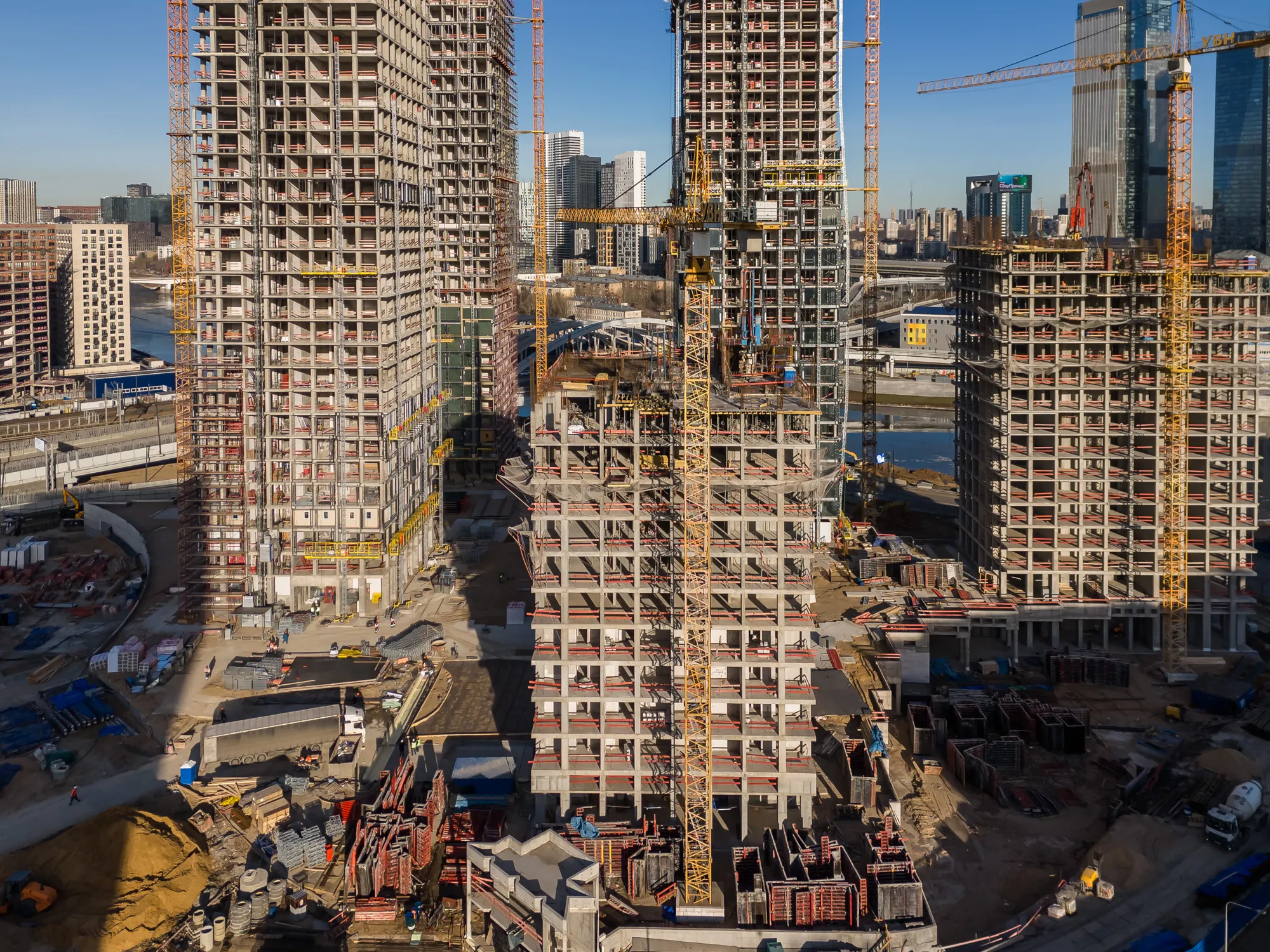 ЖК River Park Кутузовский  (Ривер Парк Кутузовский) ход строительства