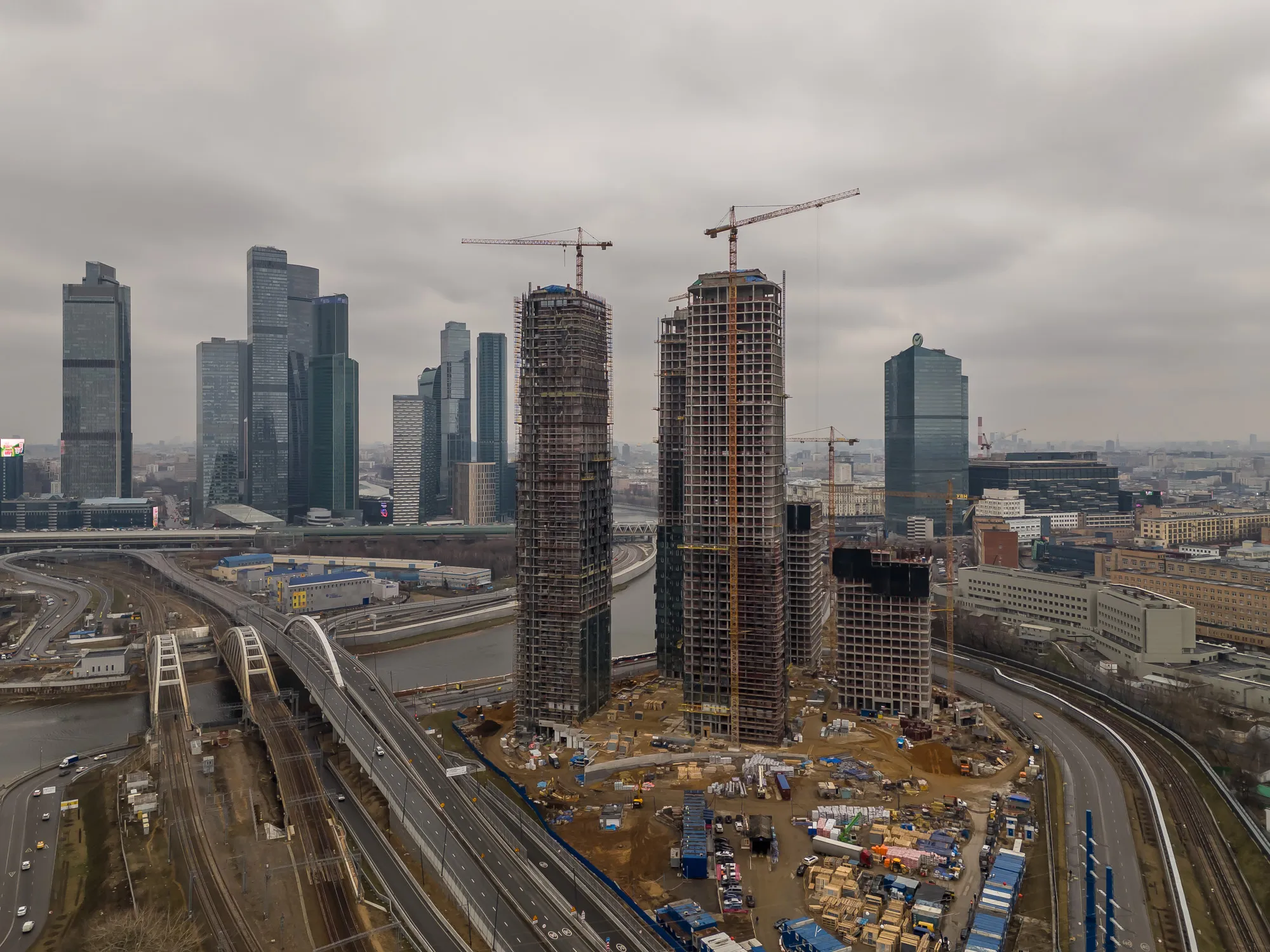 ЖК River Park Кутузовский  (Ривер Парк Кутузовский) ход строительства