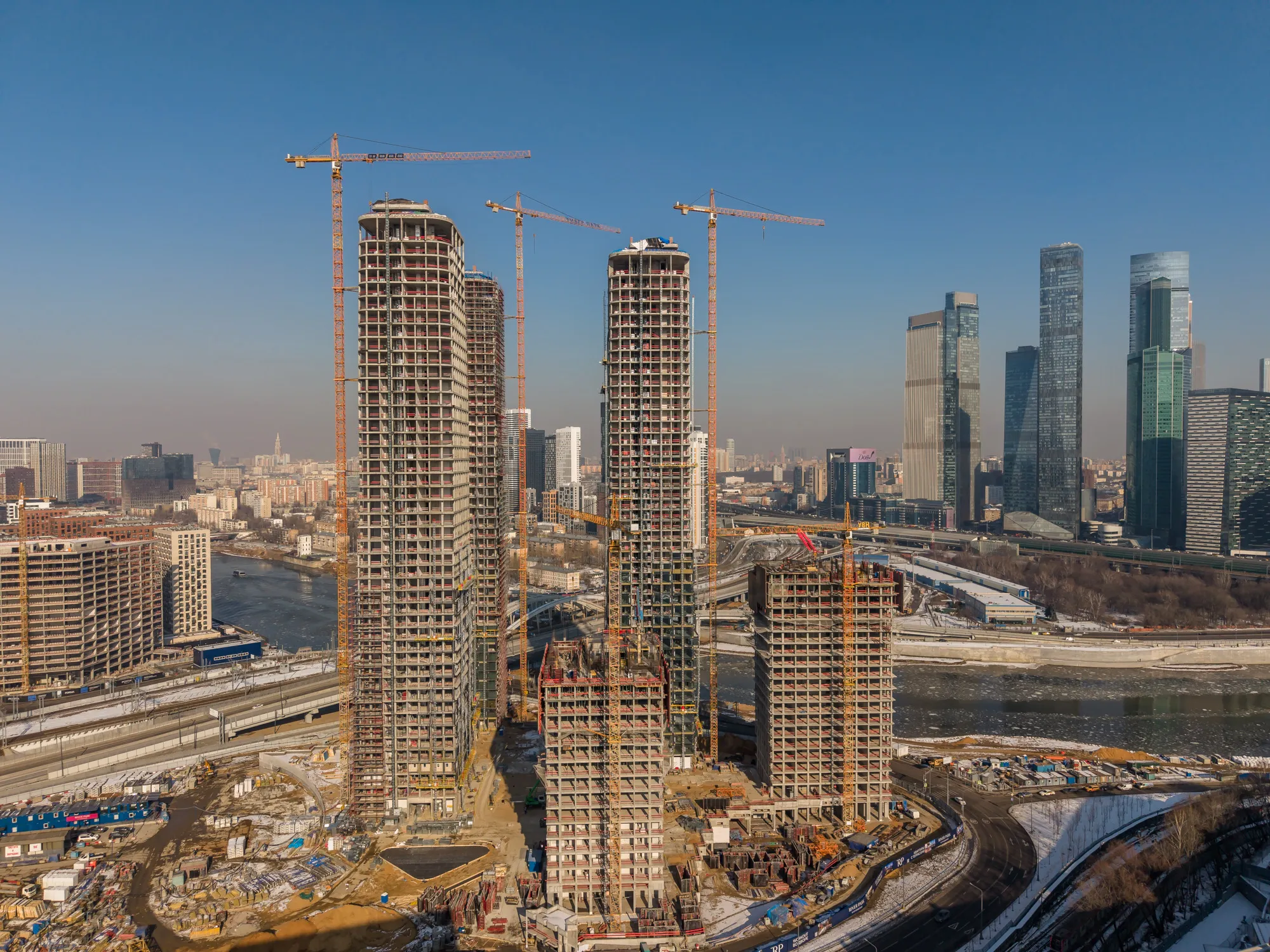 ЖК River Park Кутузовский  (Ривер Парк Кутузовский) ход строительства