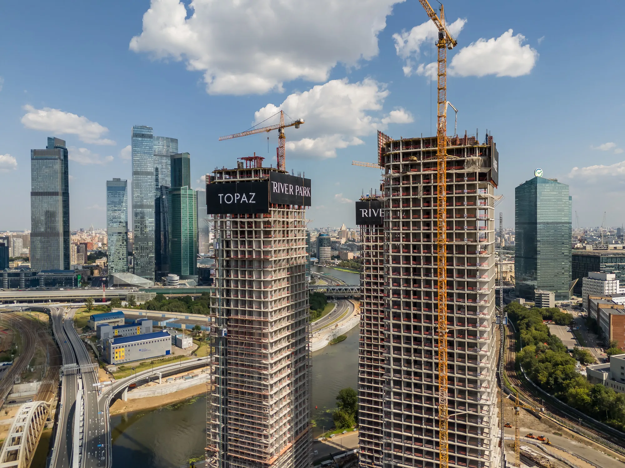 ЖК River Park Кутузовский  (Ривер Парк Кутузовский) ход строительства