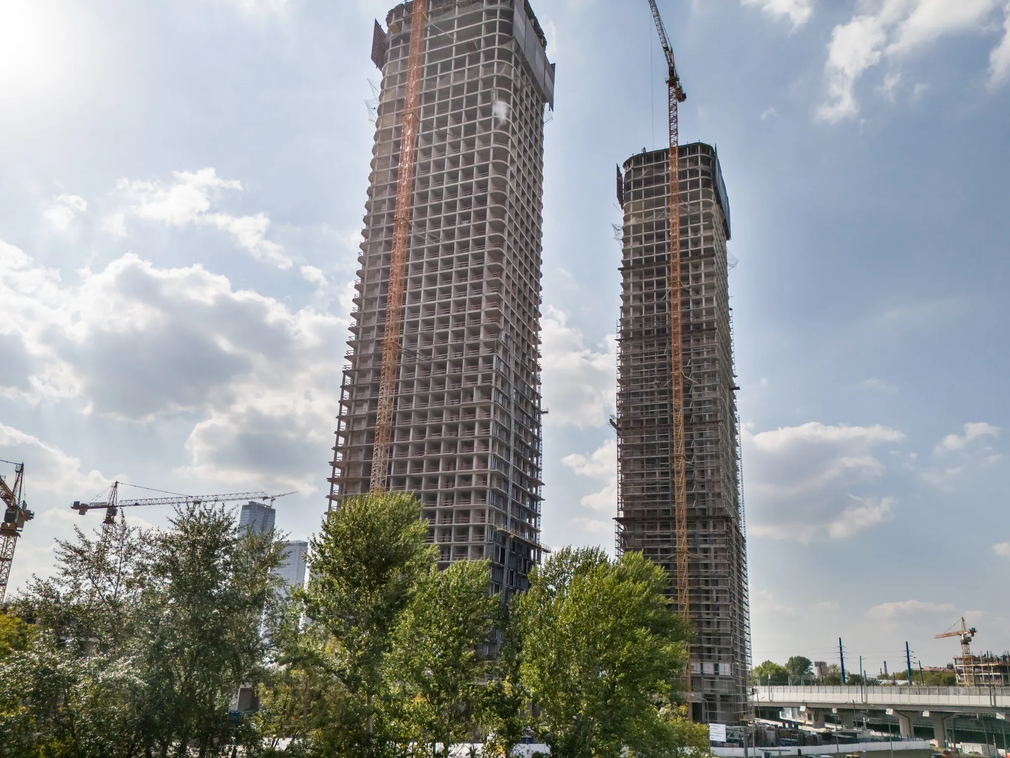 ЖК River Park Кутузовский  (Ривер Парк Кутузовский) ход строительства