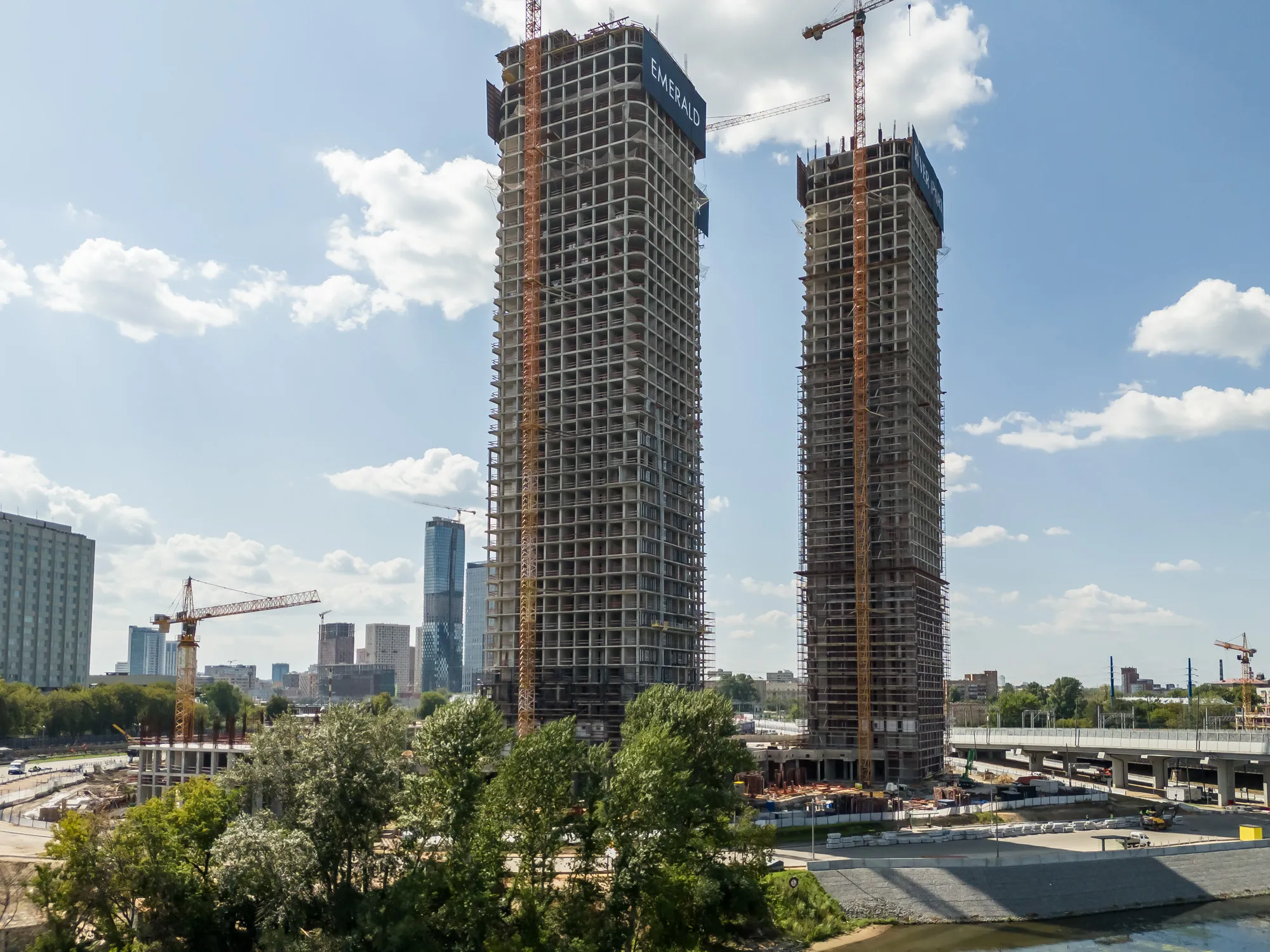 ЖК River Park Кутузовский  (Ривер Парк Кутузовский) ход строительства