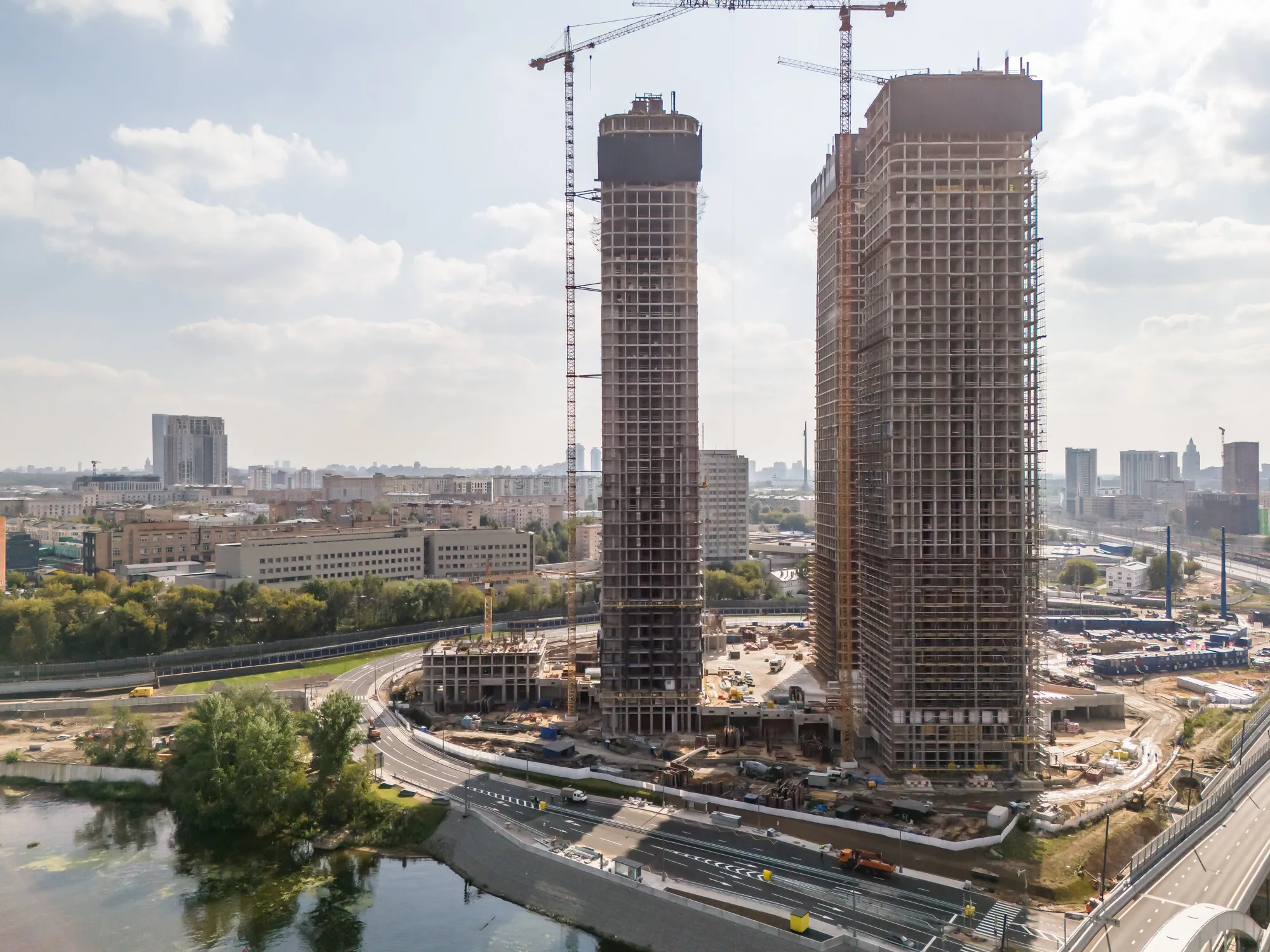 ЖК River Park Кутузовский  (Ривер Парк Кутузовский) ход строительства