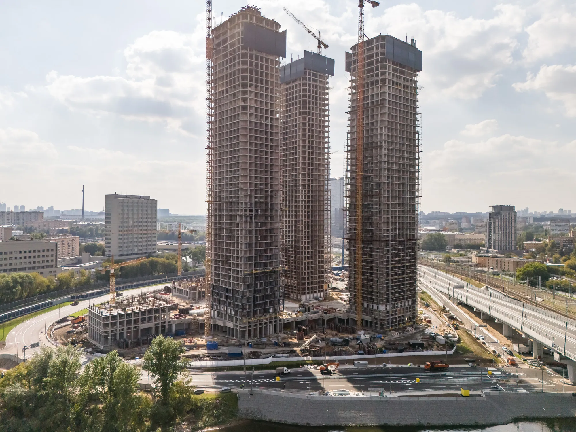 ЖК River Park Кутузовский  (Ривер Парк Кутузовский) ход строительства