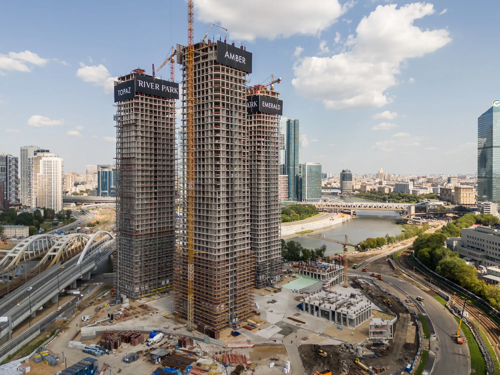 ЖК River Park Кутузовский  (Ривер Парк Кутузовский) ход строительства