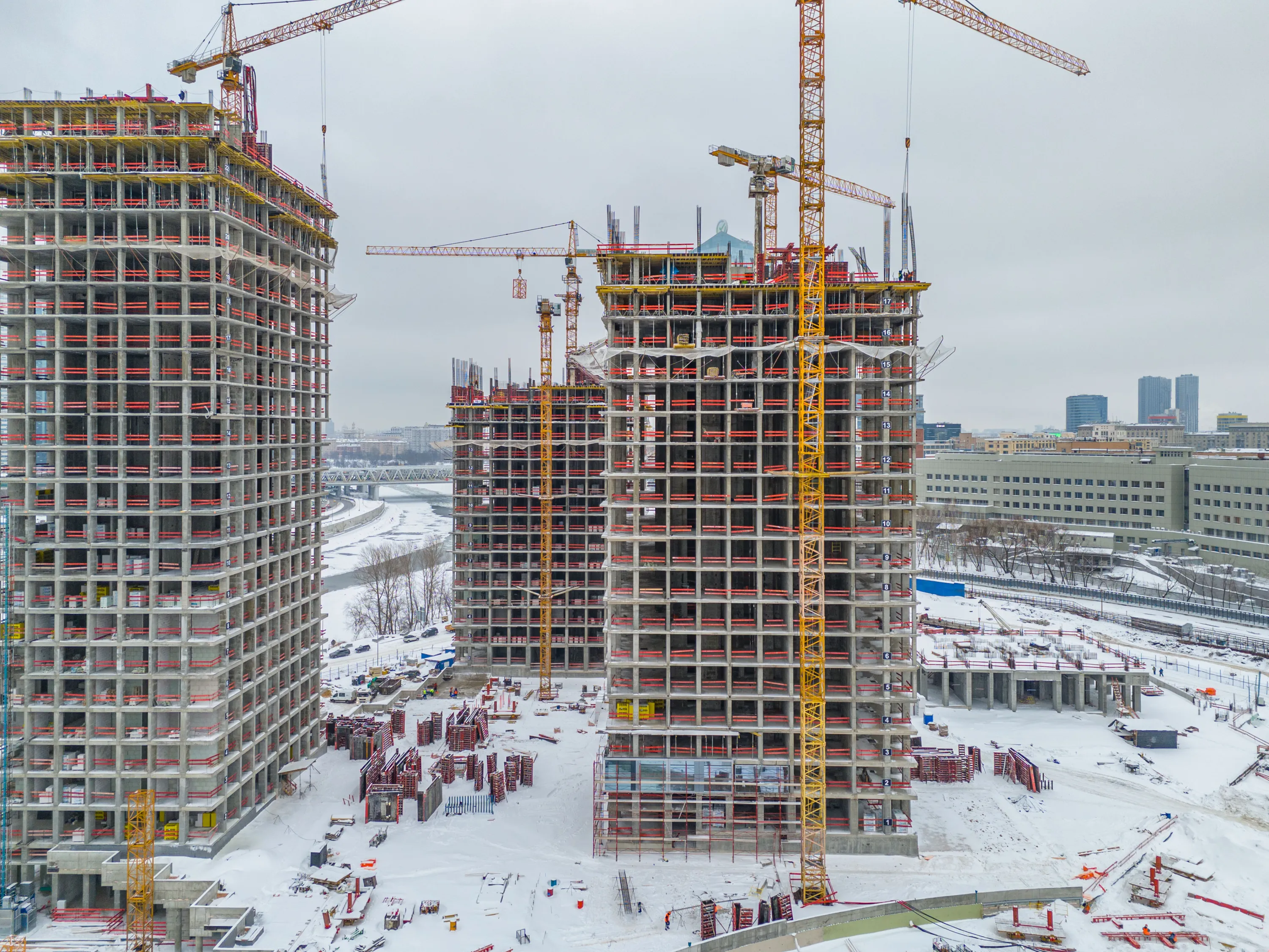 ЖК River Park Кутузовский  (Ривер Парк Кутузовский) ход строительства