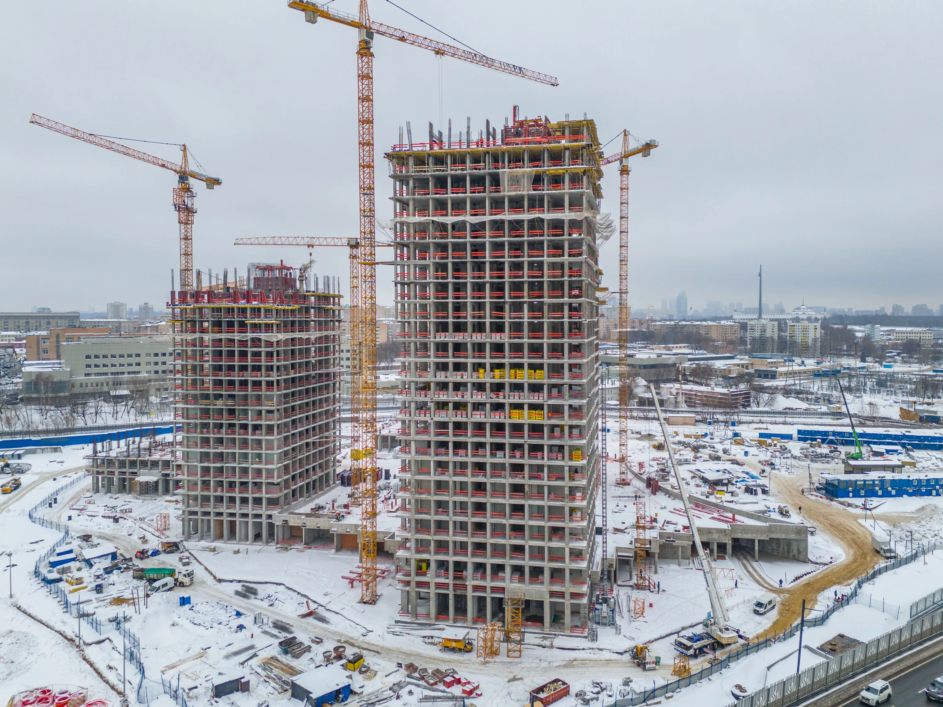 ЖК River Park Кутузовский  (Ривер Парк Кутузовский) ход строительства