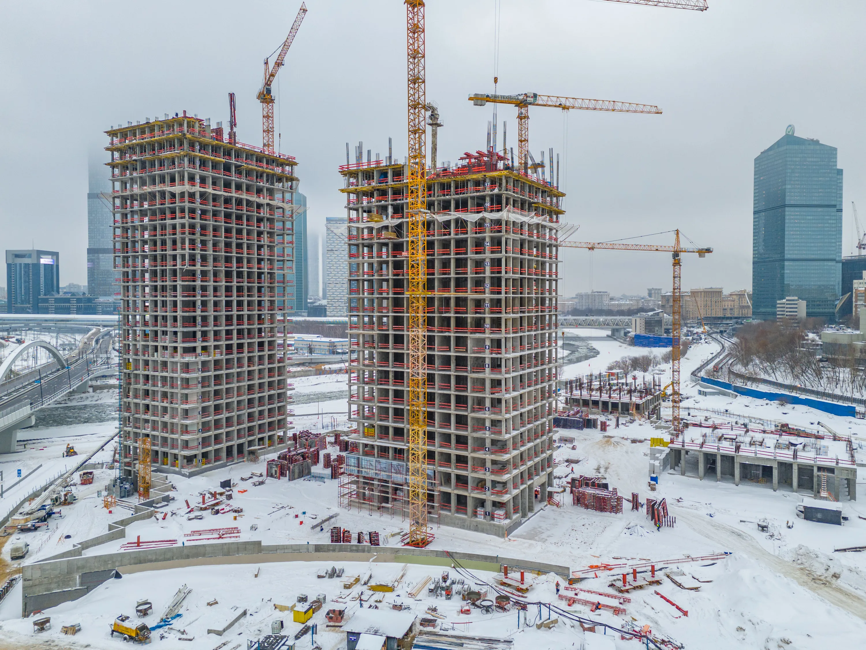 ЖК River Park Кутузовский  (Ривер Парк Кутузовский) ход строительства