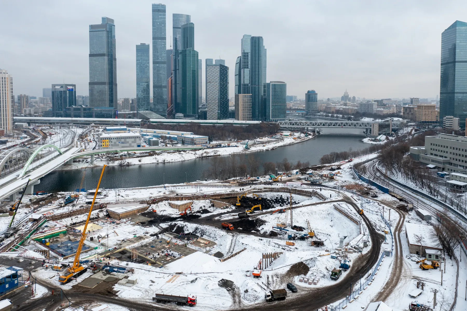 ЖК River Park Кутузовский  (Ривер Парк Кутузовский) ход строительства