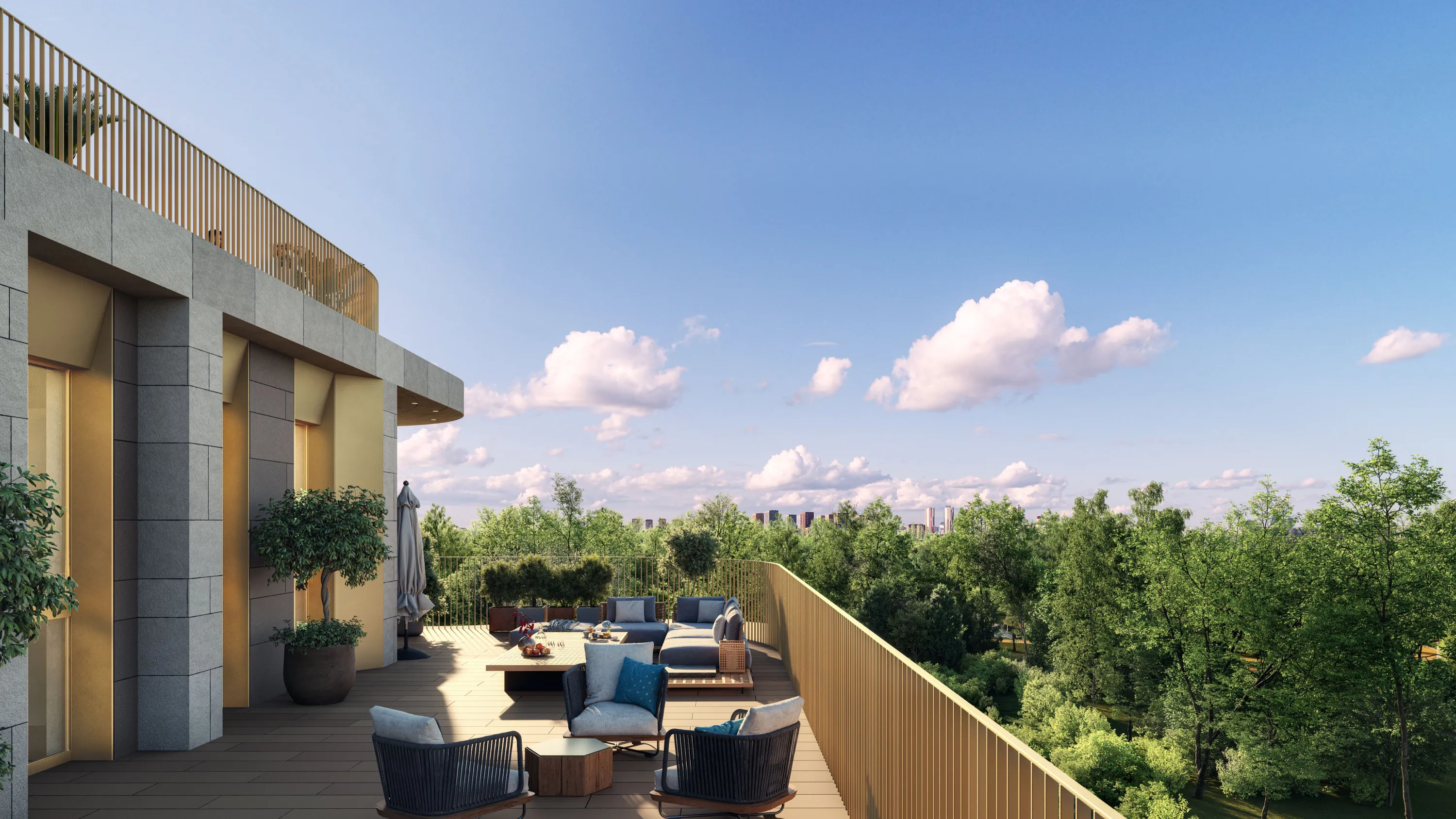 Планировка 1-комнатной квартиры 56.2 м² в ЖК СберСити - квартал В19, г. Москва — фото 3