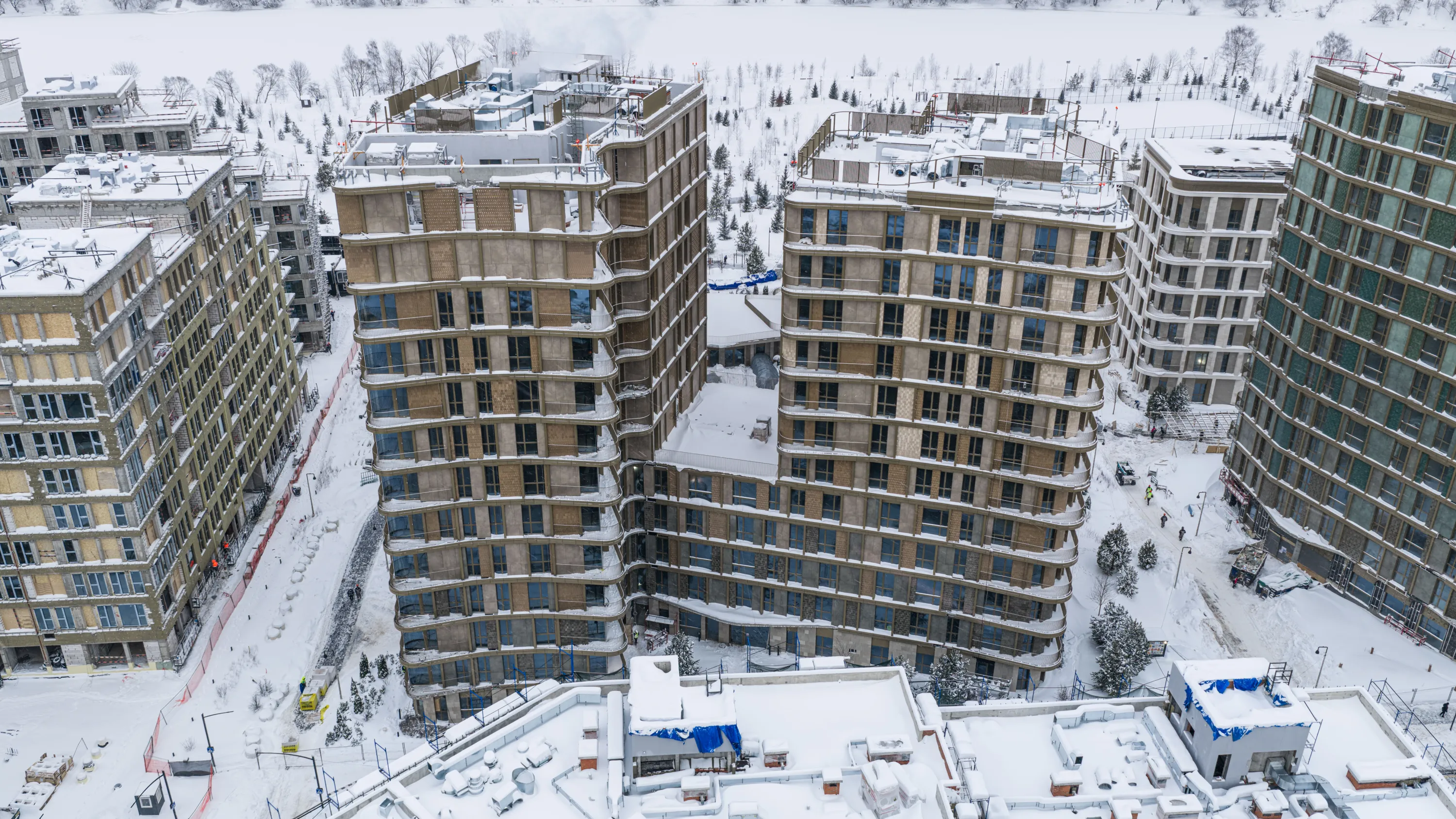 СберСити - квартал В19 ход строительства