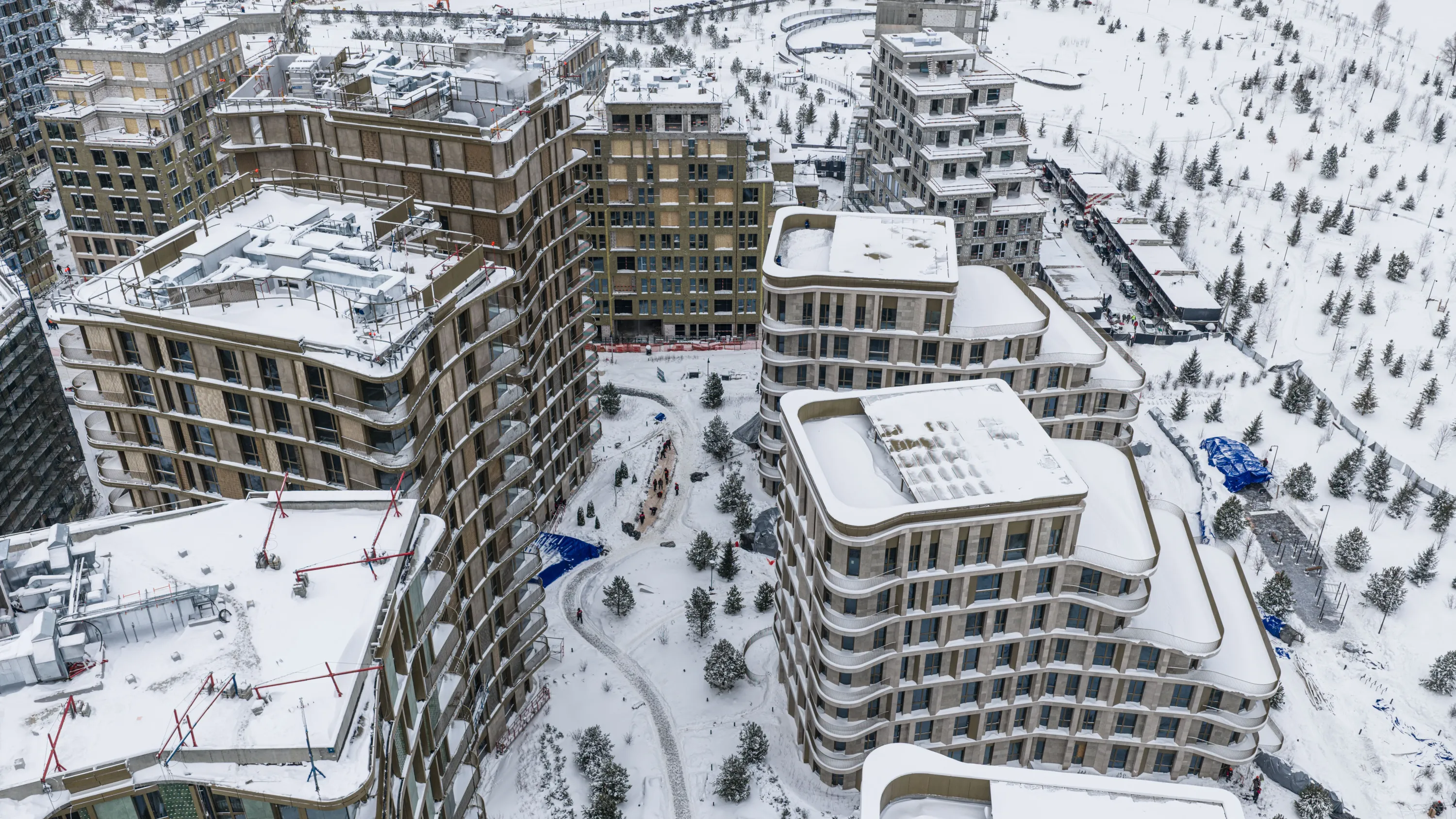 СберСити - квартал В19 ход строительства